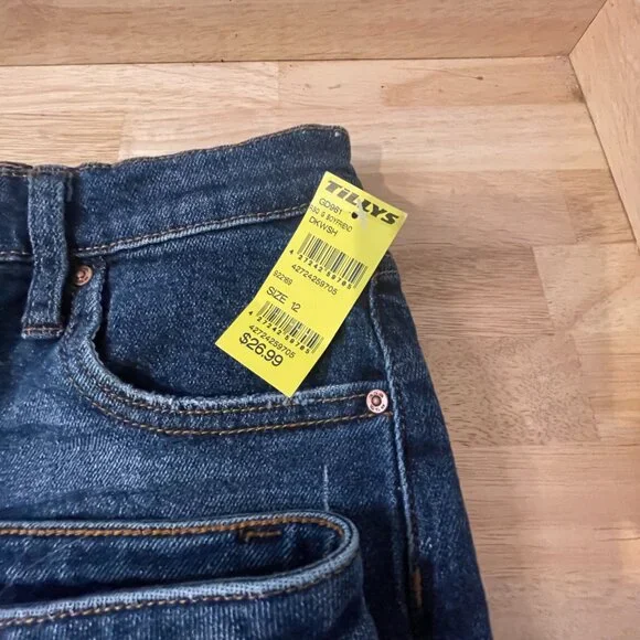 Tilly's RSQ Denim Shorts LOT of THREE Girls Size 12 - Picture 11 of 16